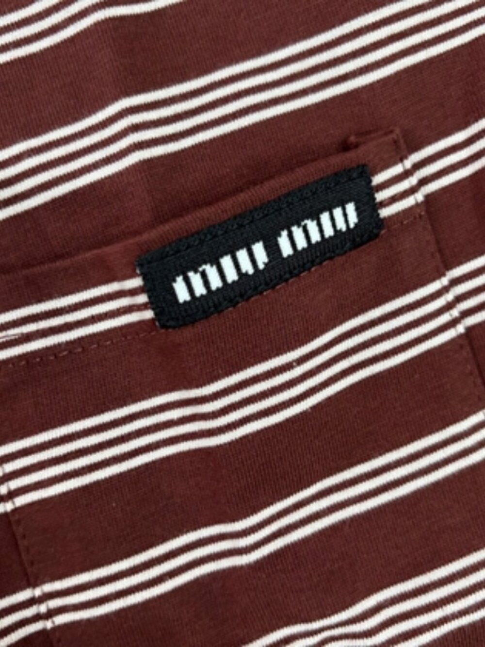 🧡MIU MIU 🧡 striped short-sleeved T-shirt - Picture 2 of 5